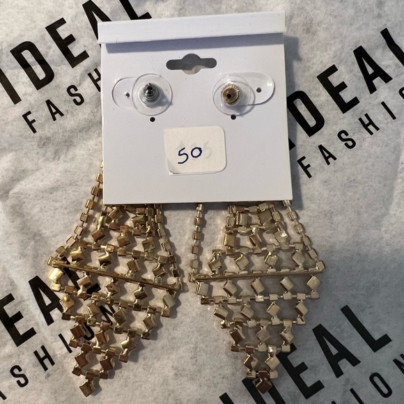 Dangly Sparkly Earrings - Picture 2 of 2